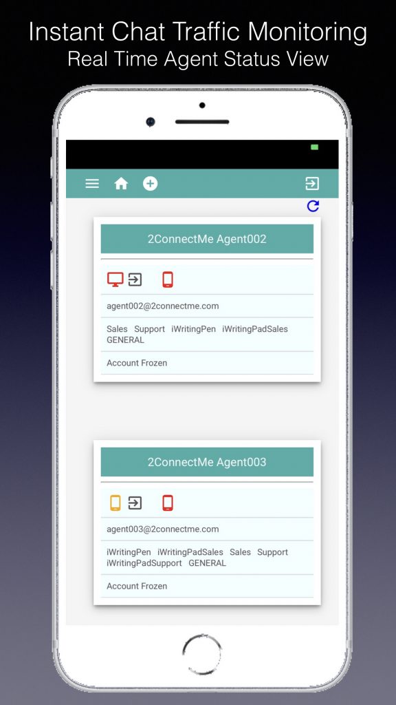 Mobile Screenshots 2ConnectMe